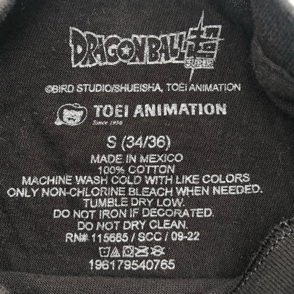Dragon Ball Z Black T-shirt Size Small - Picture 7 of 9